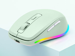 green mouse with jiggler