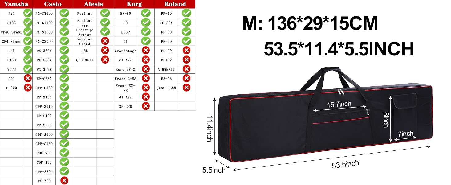 piano bag