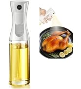 IVKIOMA Olive Oil Sprayer for Cooking, 220ml Glass Oil Dispenser for Kitchen Gadgets, Food Grade ...
