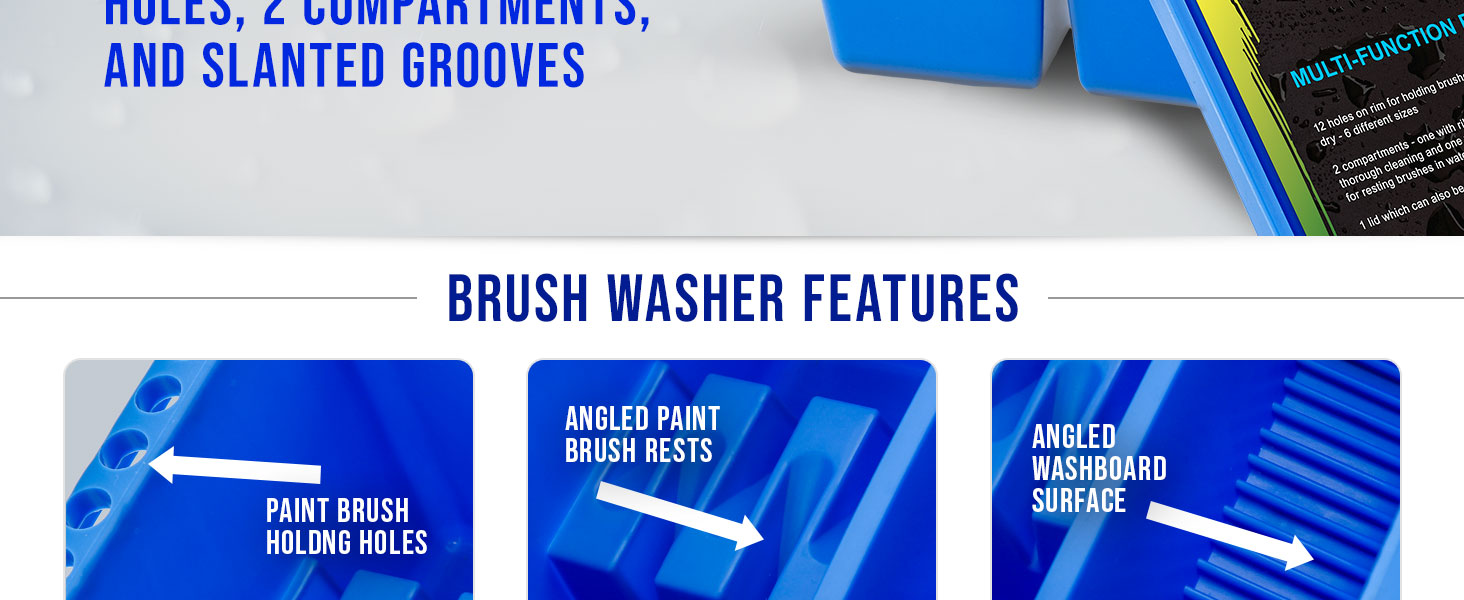 brush washer paint brush cleaner artist brush holder brush cleaning station brush rinser
