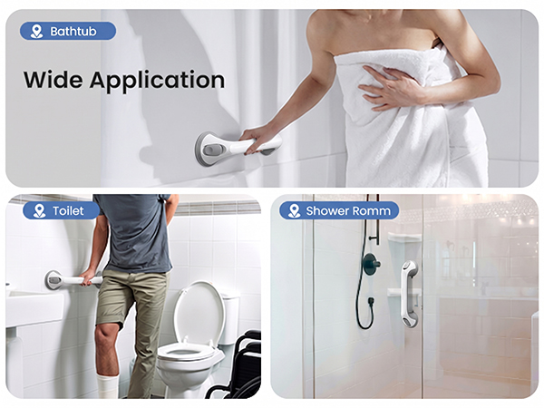 12 Inch Grab Bars for Bathtubs