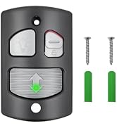 NLDZGA Wall Mount Garage Door Opener for Linear Garage Door Opener Deluxe Wall Console Panel HAE0...