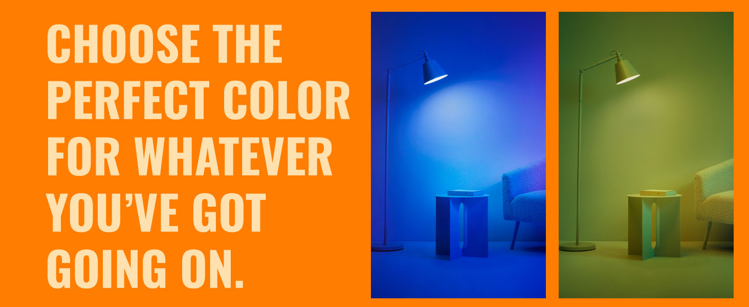 WiZ, A19, color, smart lighting, LED, bulb, easy setup, voice control, wi-fi, iOS, Android