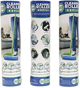 Leo Cleaning Roller Refill (3 Packs 150 Sheets) for Pet's Hair Removal & Household Cleaning Great...