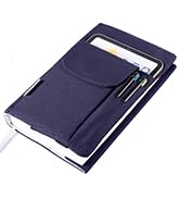 APLUFINE Twill Book Cover for Hardcover, Fabric Book Covers for Paperbacks, Soft Cover Books, Reu...