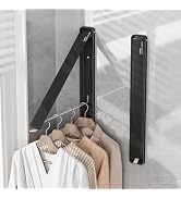 Clothes Drying Rack for Laundry Drying Rack Wall Mounted Clothes Hanger Rack Retractable Laundry ...