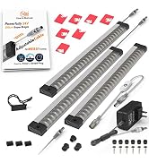 Under Cabinet Lights Built-in ADIUSTABLE Cable LED light Bar No MESSY Wires! Super Bright Under C...