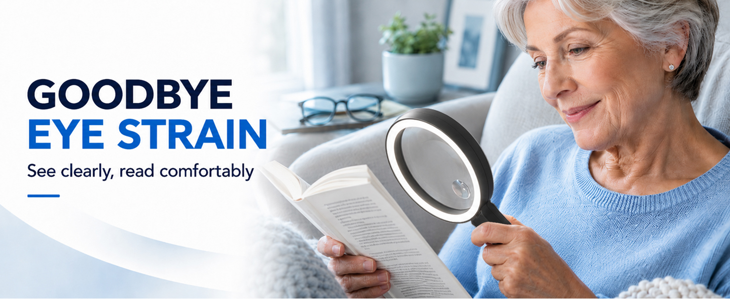 reading magnifier for books