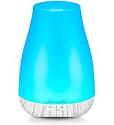 Aromatherapy Essential Oil Diffuser for Room: Air Humidifier Aroma Scent Cool Mist Diffuser Color...