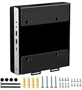 Wall VESA and Under Desk Mount Compatible with HP Mini PC, Mount for HP EliteDesk 800/805/705, HP...