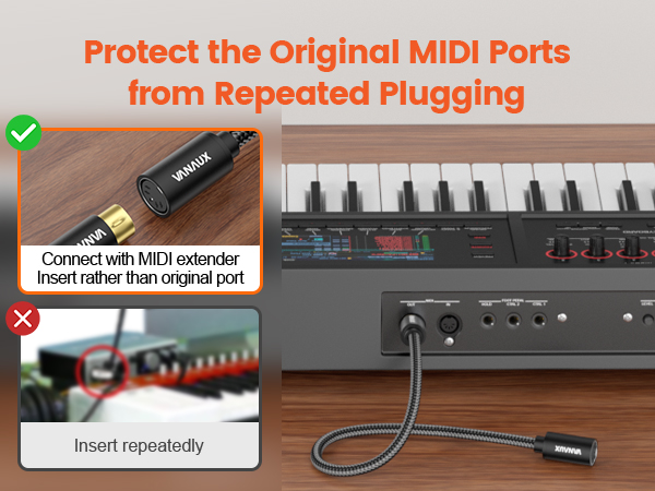 MIDI Extension Cable