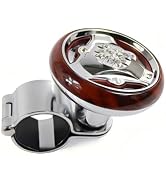 Opuweiy Steering Wheel Knob, Universal Power Ball Spinner Knob with Smooth Ball Bearing for Easy ...