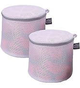 Kimmama Big Bra Washing Bags for Laundry,Extra Large Bra Bag for Washing Machine,Sandwish Mesh La...