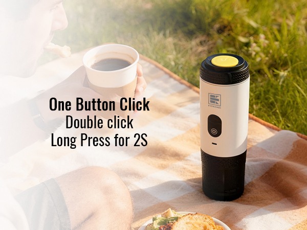 everange portable espresso maker travel coffee machine backpacking hiking travelling camping