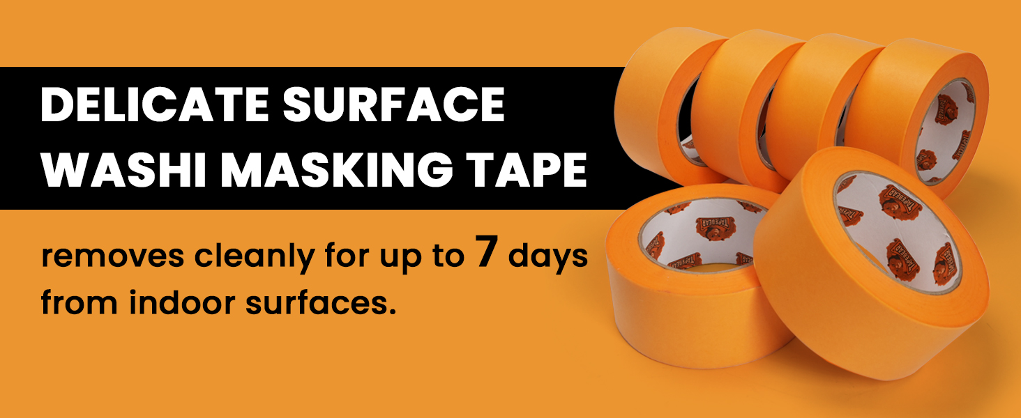 orange washi tape