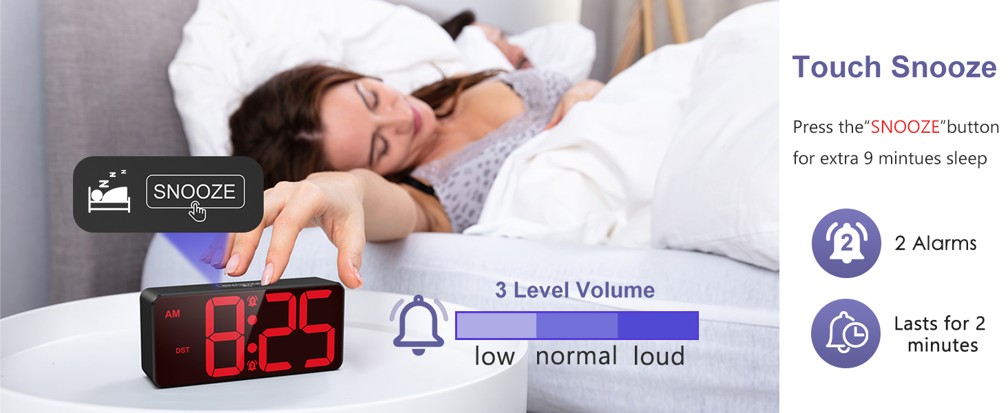 Alarm Clocks for Bedrooms