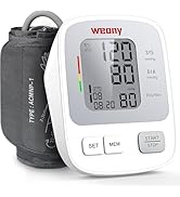 WEONY Blood Pressure Monitors for Home Use FSA&HSA Eligible Adjustable Blood Pressure Cuff Arm 9-...