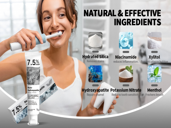 Toothpaste with Hydroxyapatite