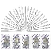 Performore 50 Pack of Sewing Machine Needles, 5 Assorted Sizes (HA 65/9, 75/11, 90/14, 100/16, 11...