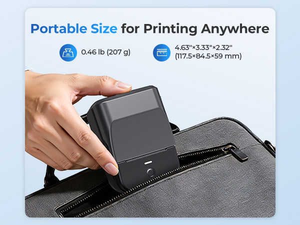 label maker machine with tape label printer thermal printer sticker printer thermal label printer