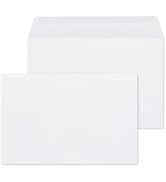 6x9 Booklet Envelopes - 250 pack - Mailing Envelopes with Gummed Seal - White Letter Envelopes Op...