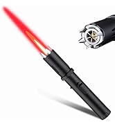 Torch Lighter, Jet Flame Butane Lighter with Safety Lock, Windproof Adjustable Flame Refillable B...