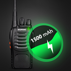 walkie talkies long range Reachargeble Handheld Two-way radios for Security, construction sites