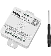RGBZONE SP630E LED Controller, Bluetooh APP Control, DC5V/12V/24V LED Controller with Mic Music S...