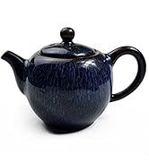 Porcelain Teapot 9oz Chinese Traditional Craft Colour glaze tea pot for gongfu tea set