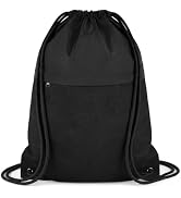 TILYMOL Drawstring Backpack Gym Bag - String Gym Bag for Men & Women, Lightweight Cinch Sports Sa...