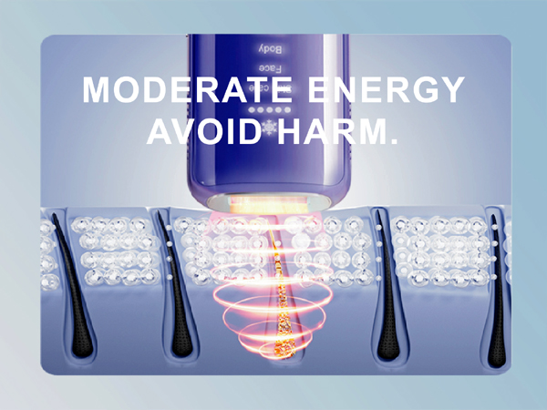 Moderate energy to avoid harm.