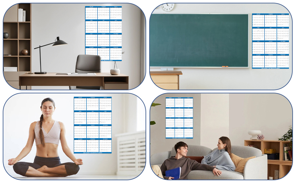 Erasable & Reusable Calendar