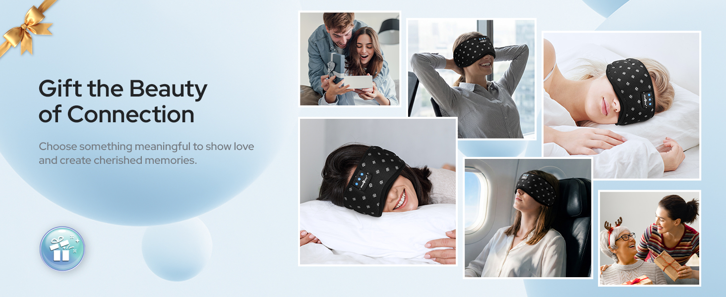 Sleep headphones Bluetooth Mesh Mask