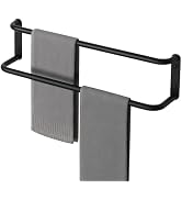 Alise Double Towel Bars for Bathroom Lavatory,Towel Holder Towel Racks for Bathroom Wall Mount 24...