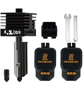 0.4MM Hotend for Bambu Lab P2S, Upgraded Hardened Steel Nozzle Print Head Hot End Assembly Kit fo...