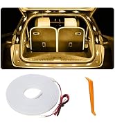 Car LED Strip Lights, Dynamic Flowing Car Trunk Light Strip, White Colors 157.48" Flexible Trunk ...