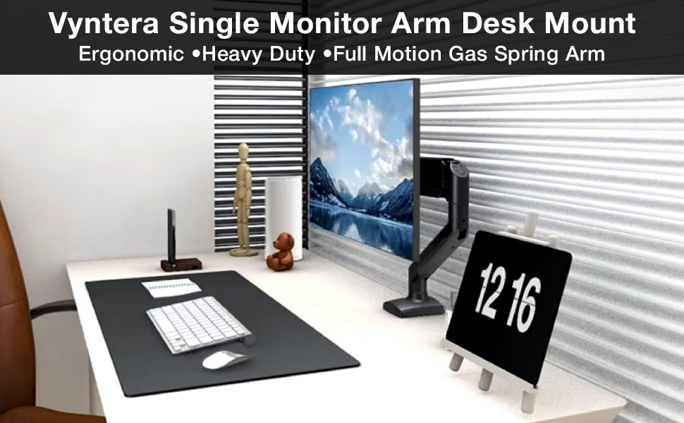 single monitors stand