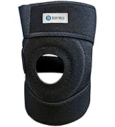 BodyMed Knee Support, Black, 12.5 in.–18 in. Circumference – Stabilizing Support & Compression Br...