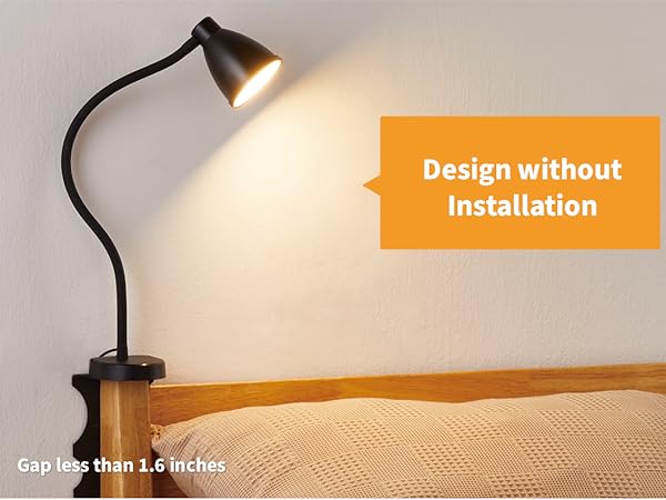 Reading Lights for Books in Bed Bedside Lamp Bed Wall Lamps for Bedroom Headboard Office Home