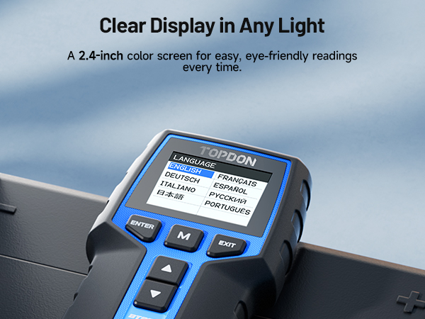 2.4-inch color screen
