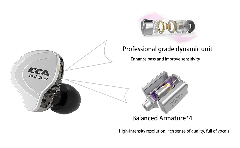 iem earbuds headphone with mic