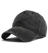black baseball cap