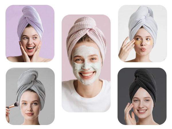 hair drying towel wrap