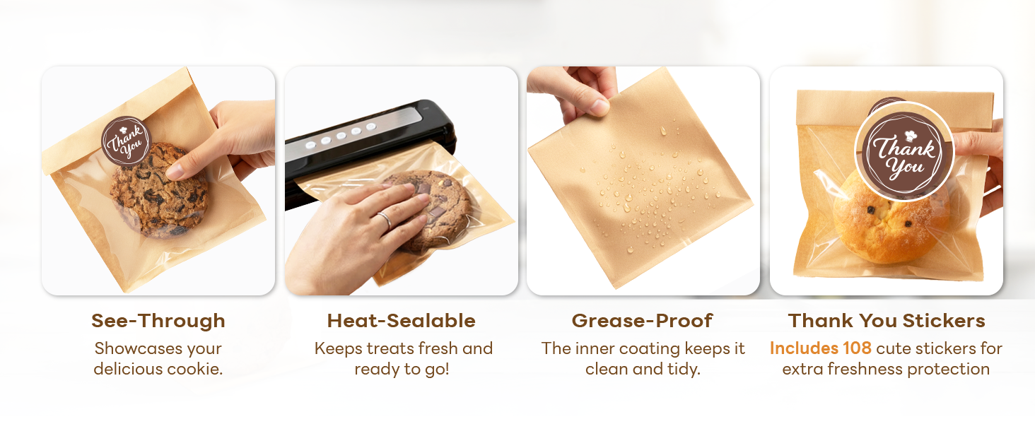 Cookie Bags with Seal