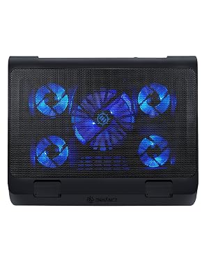 front of the laptop cooling pad