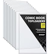 HYARUAT Comic Book Top Loaders - Protector Hard Case Sleeve, Toploader Holder for Silver Age and ...