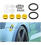 VAGURFO Bumper Quick Release Car Front Rear Bumper Quick Release Fasteners,CNC Billet Bumper Trun...