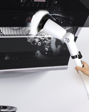 electric brush cleaner for bathroom