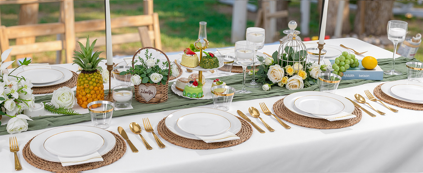 wedding dinnerware set