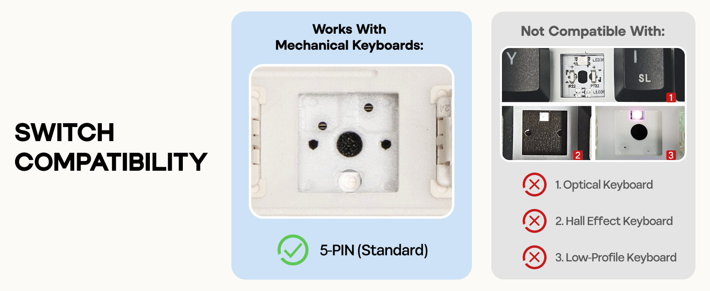 EPOMAKER Whisper Linear Mechanical Switches